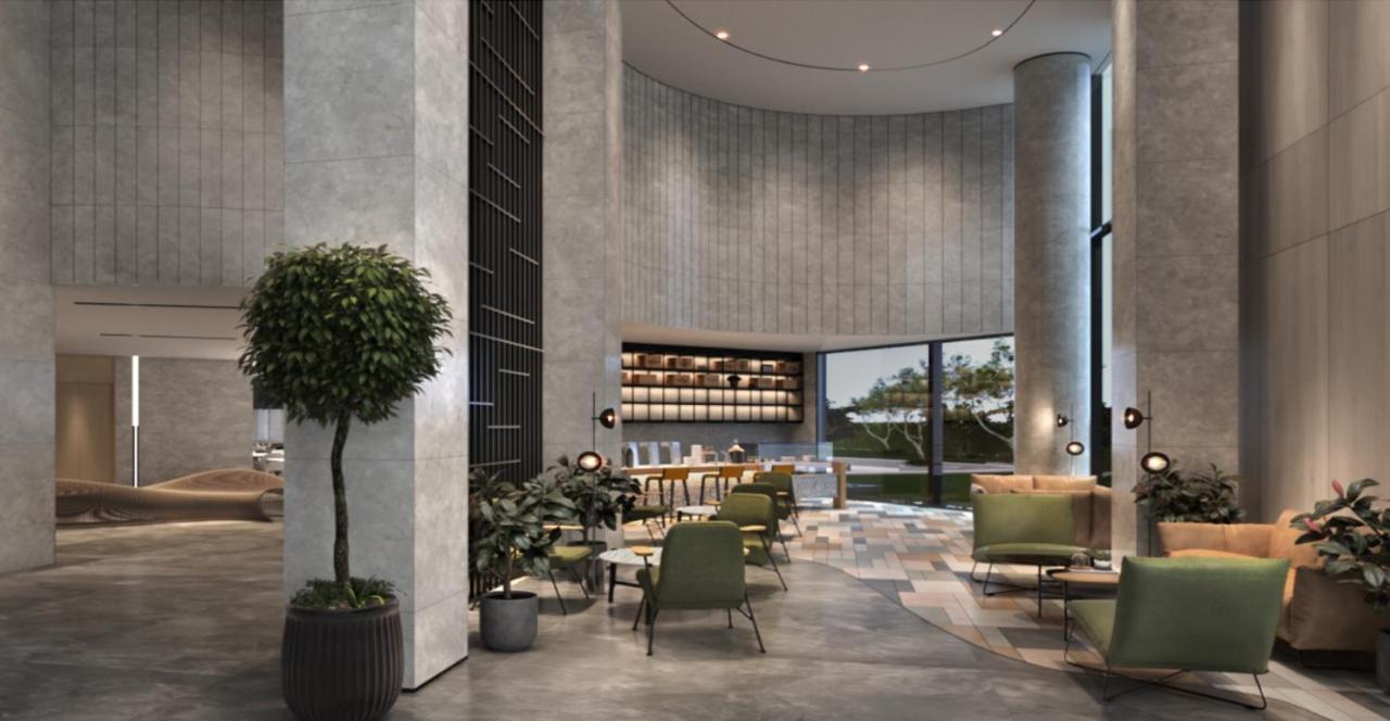 Отель Radisson Blu Mumbai International Airport Экстерьер фото The lobby of the hotel