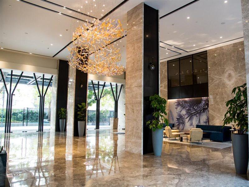Отель Radisson Blu Mumbai International Airport Экстерьер фото Lobby